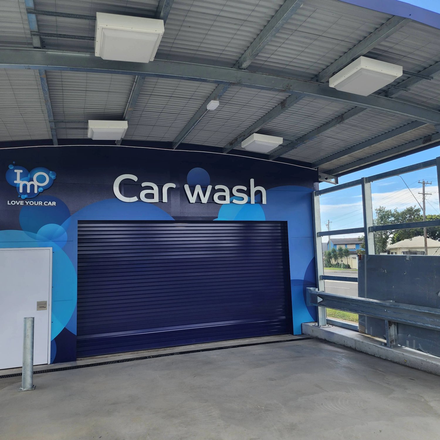 IMO Carwash Warilla construction