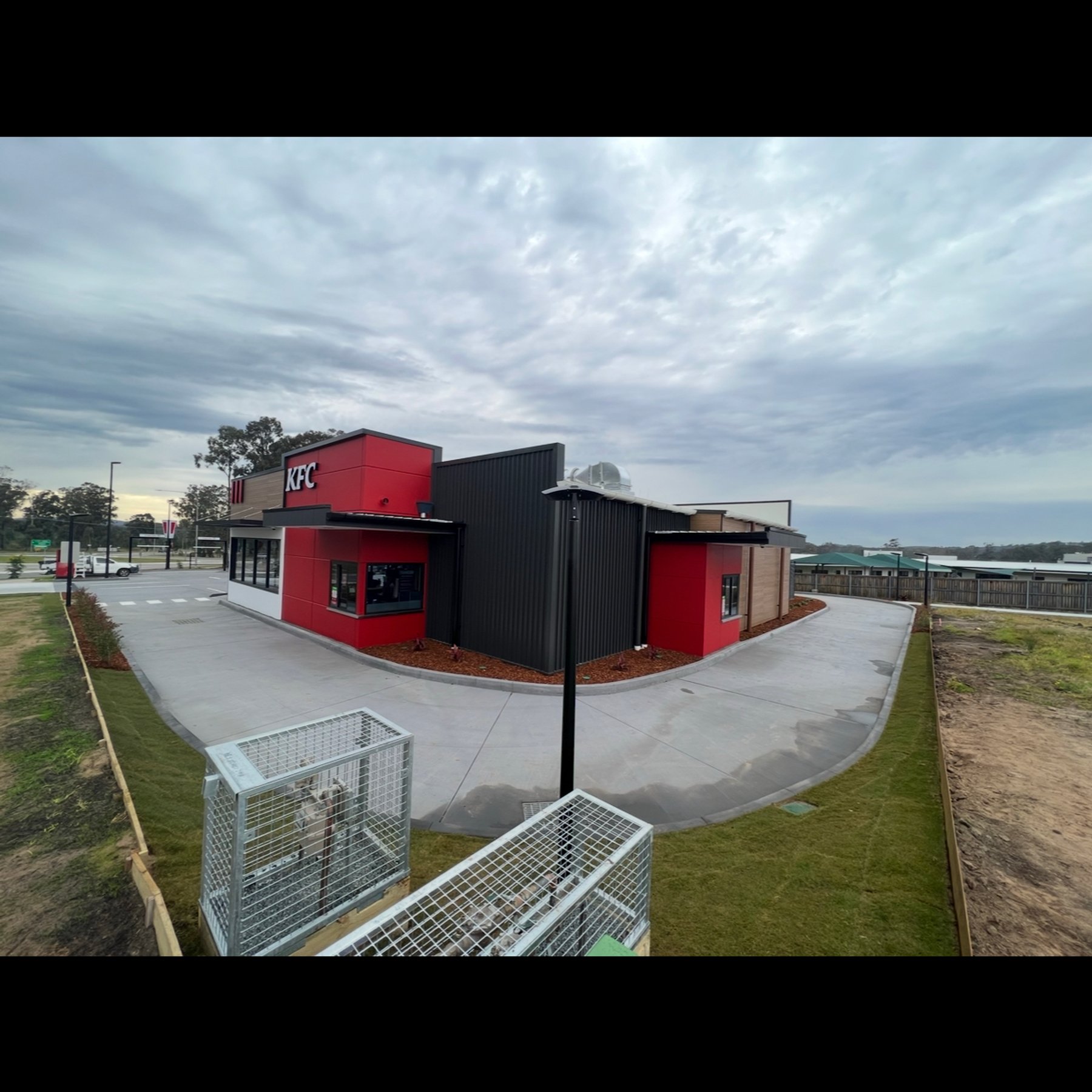 KFC Huntlee construction