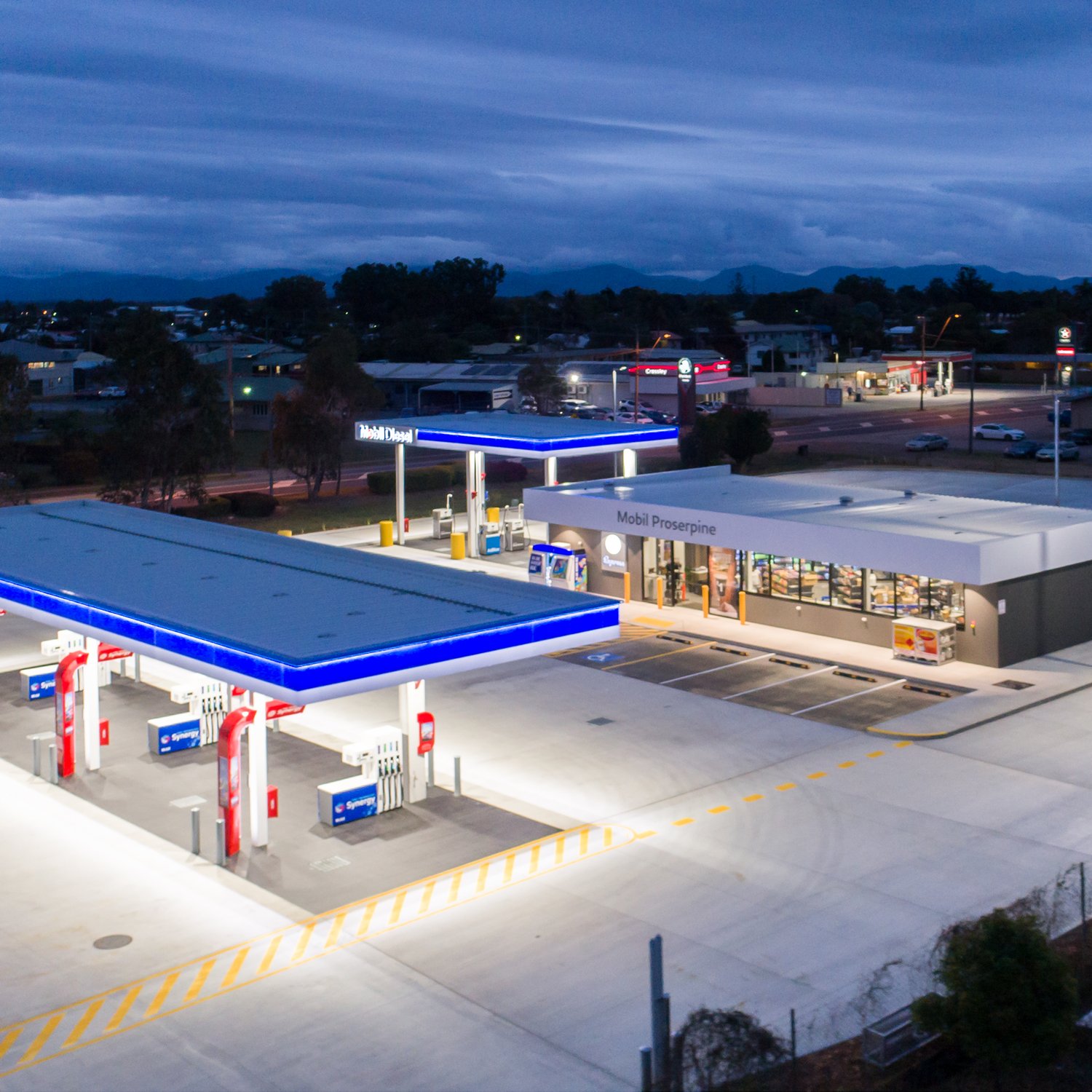 Proserpine Mobil
					construction