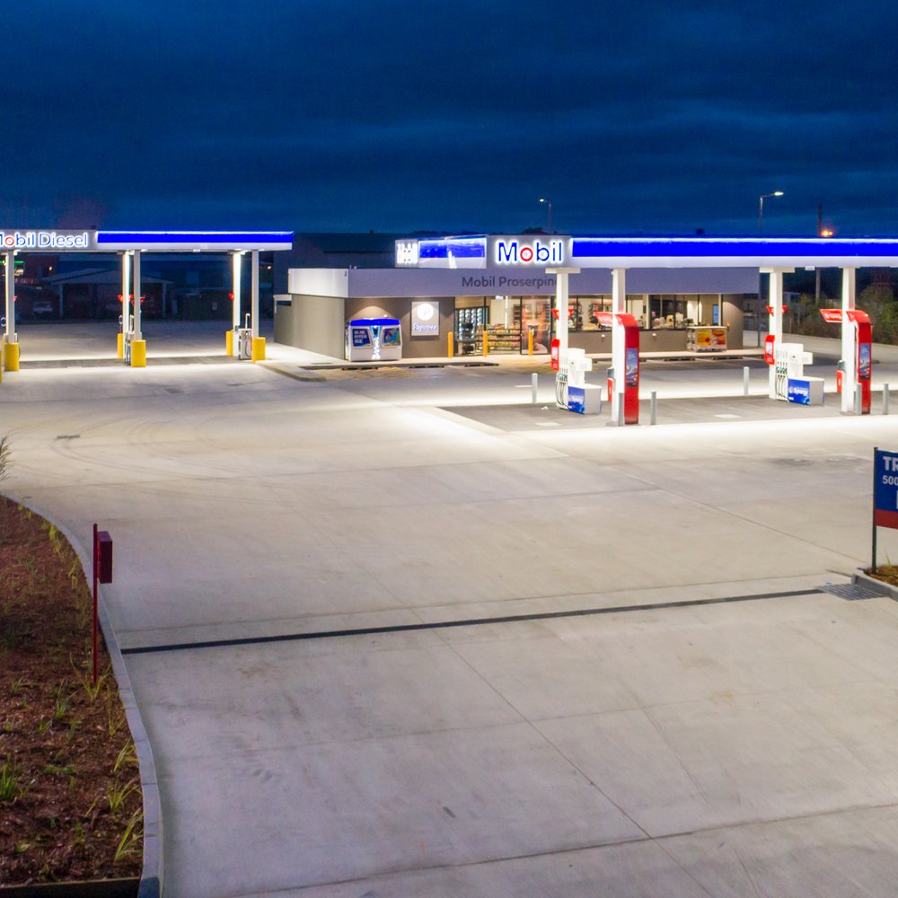 Proserpine Mobil construction